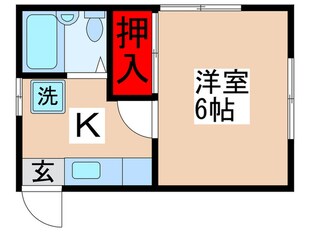 サンハートモリモトの物件間取画像